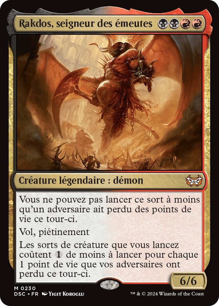 Rakdos, Lord of Riots