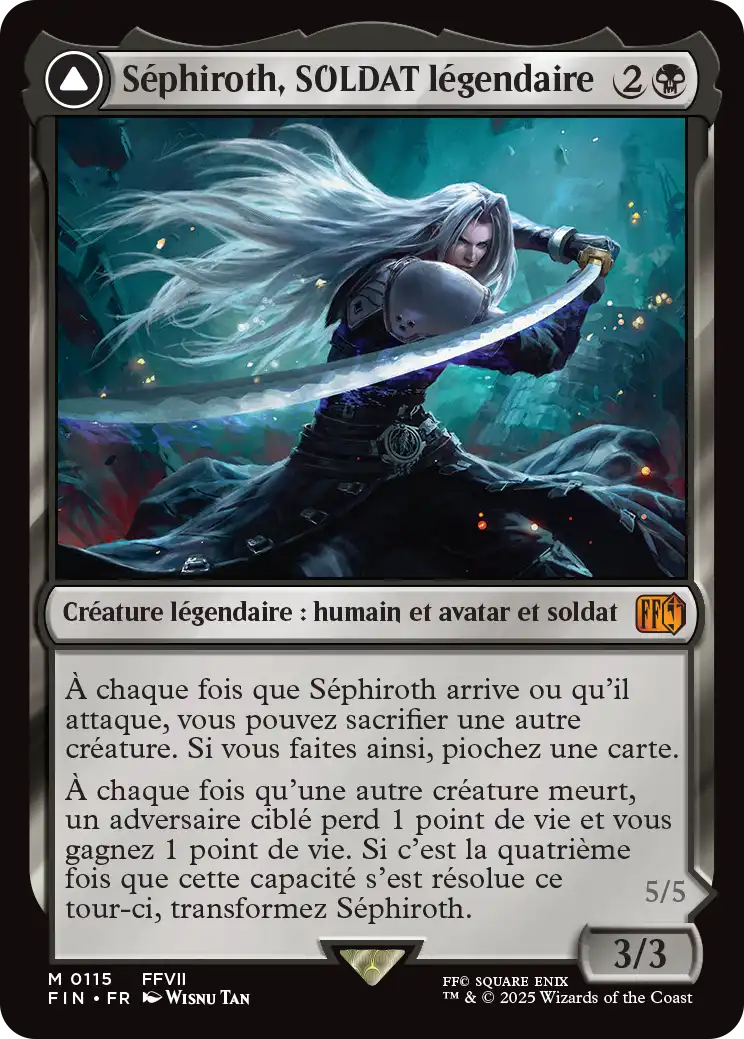 Sephiroth, Fabled SOLDIER