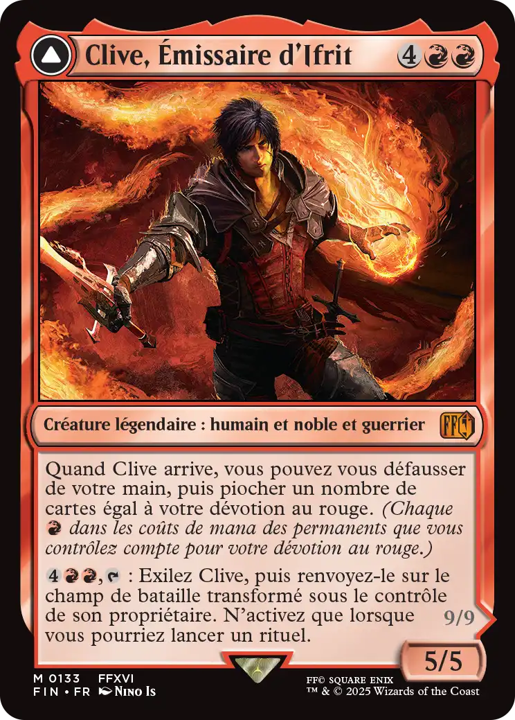 Clive, Ifrit's Dominant