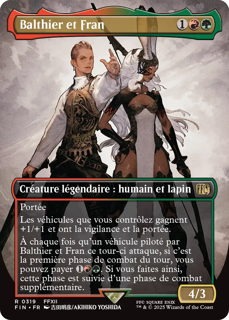 Balthier and Fran