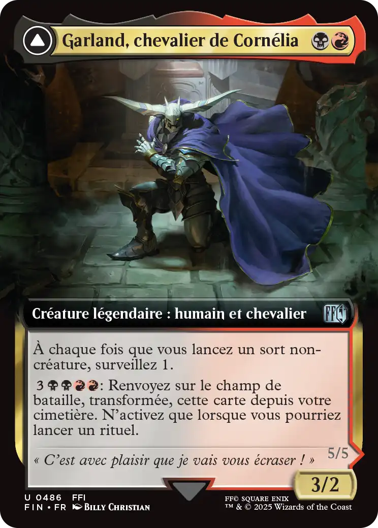 Garland, Knight of Cornelia