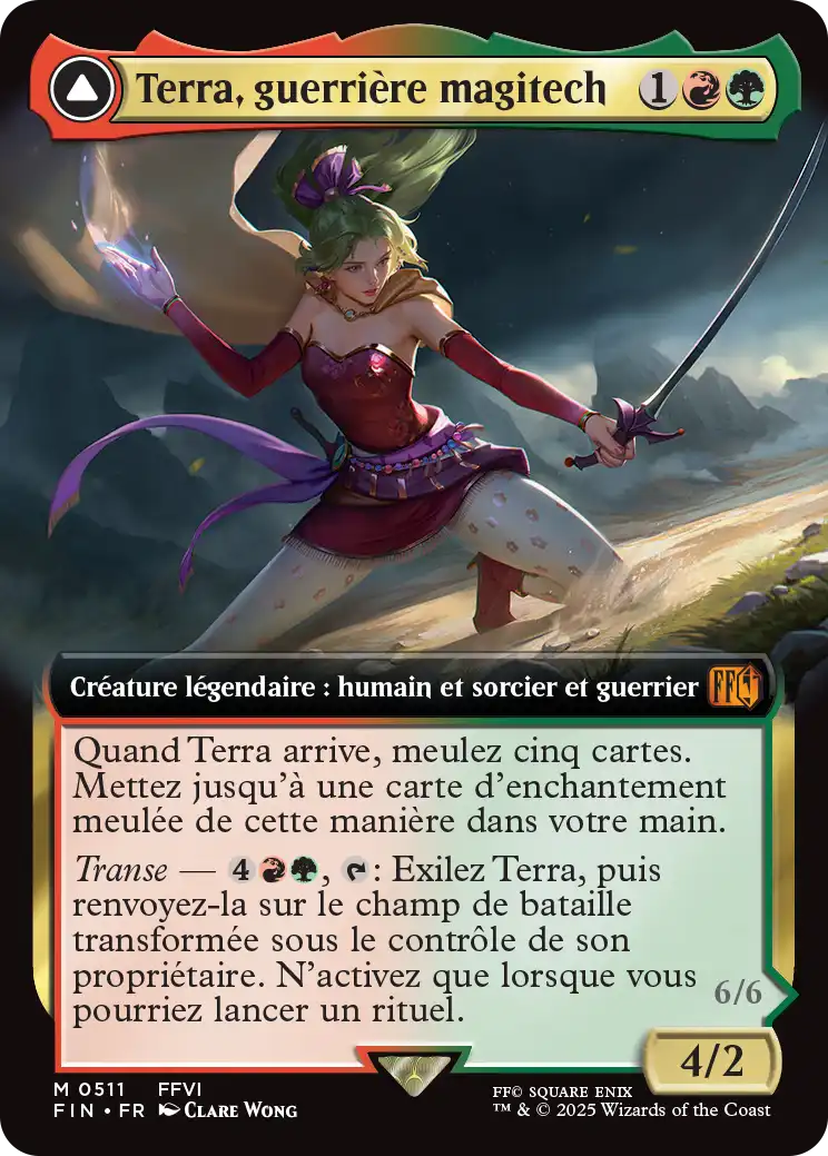 Terra, Magical Adept