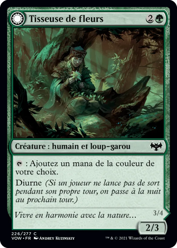 Blossom-Clad Werewolf