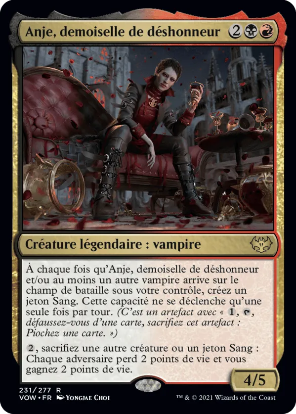 Anje, Maid of Dishonor