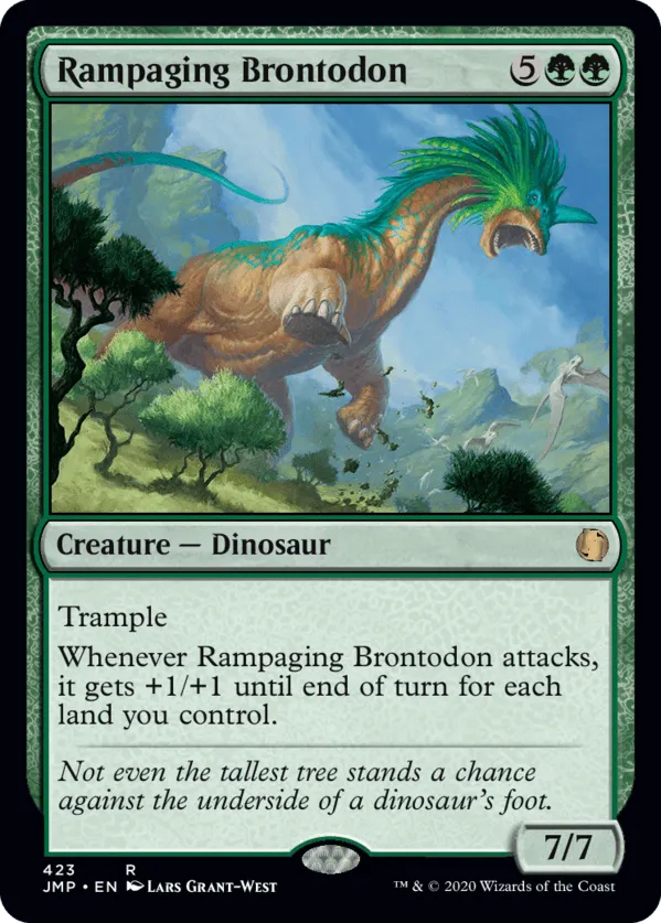 Rampaging Brontodon