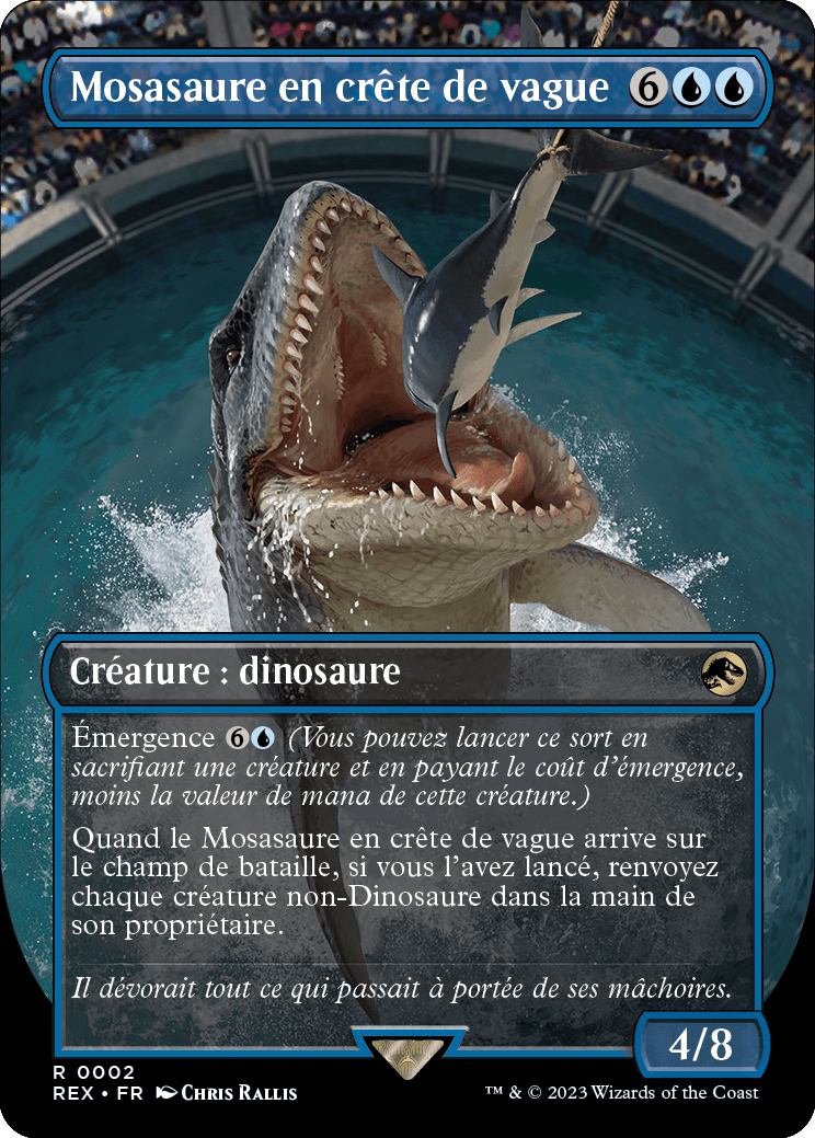 Cresting Mosasaurus
