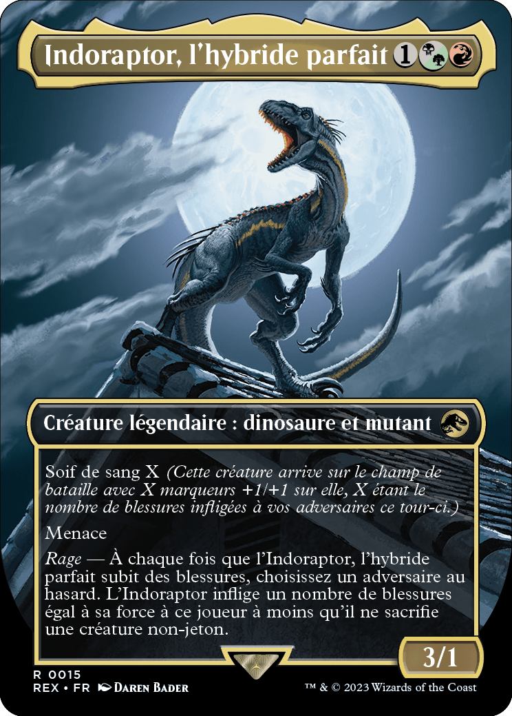 Indoraptor, the Perfect Hybrid