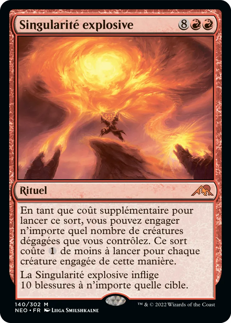 Explosive Singularity