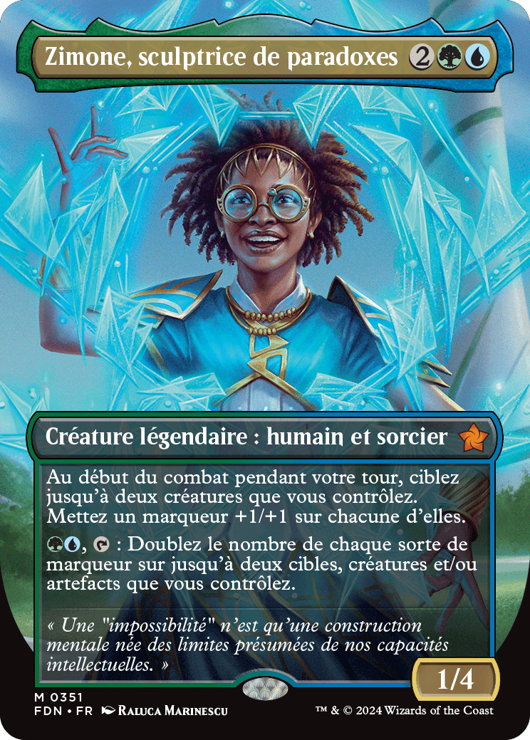 Zimone, Paradox Sculptor