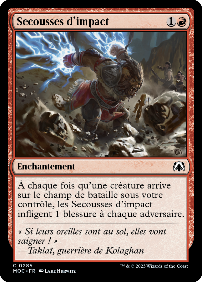 Impact Tremors