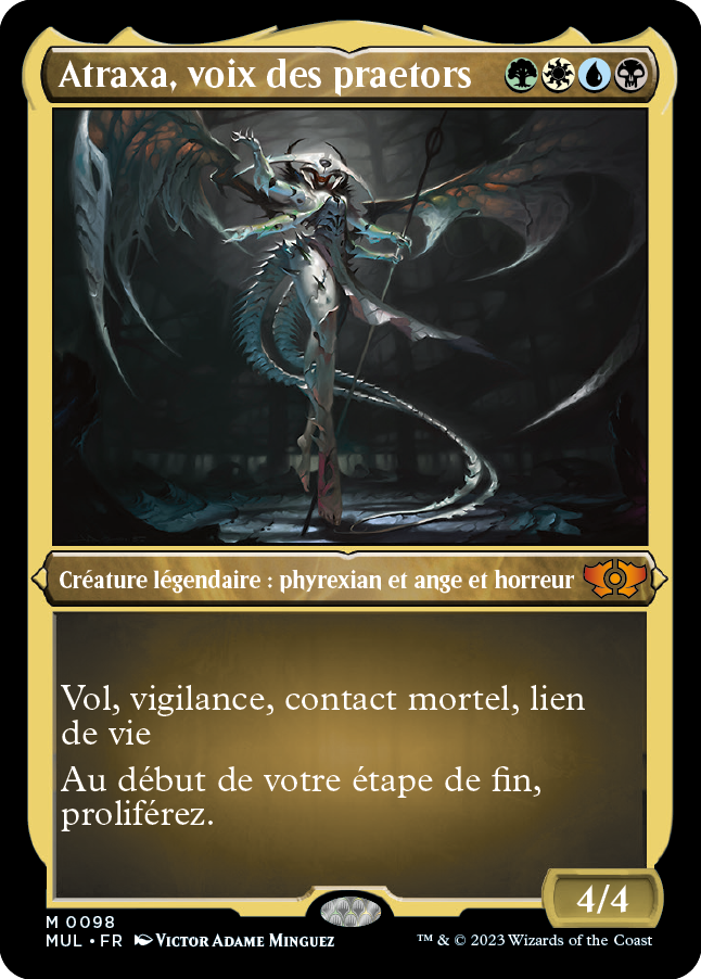 Atraxa, Praetors' Voice