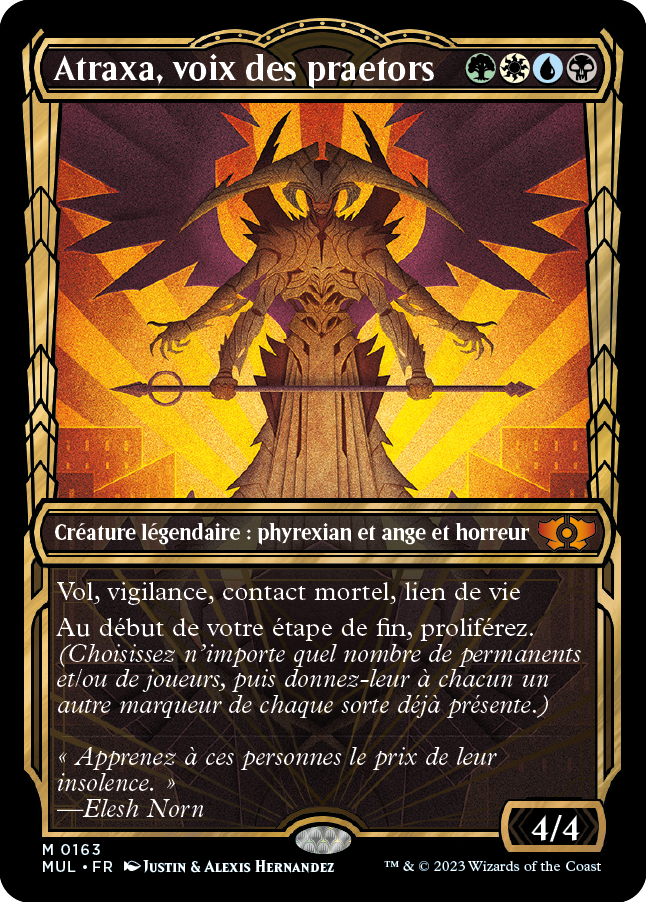 Atraxa, Praetors' Voice