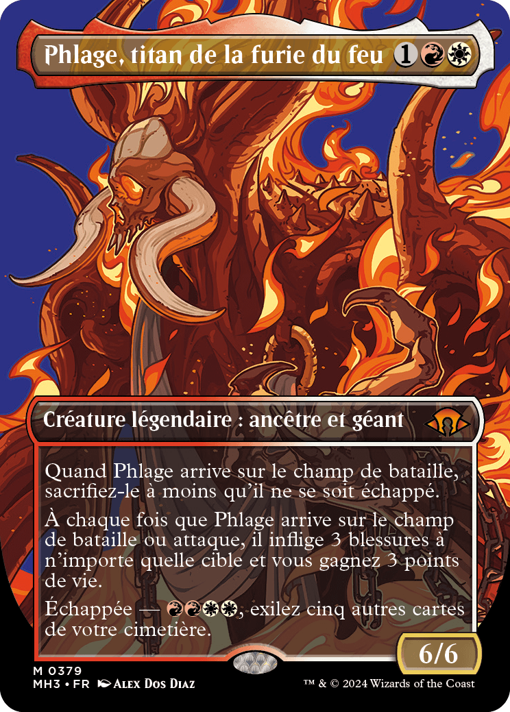 Phlage, Titan of Fire's Fury