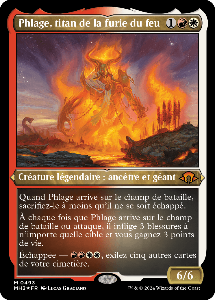 Phlage, Titan of Fire's Fury