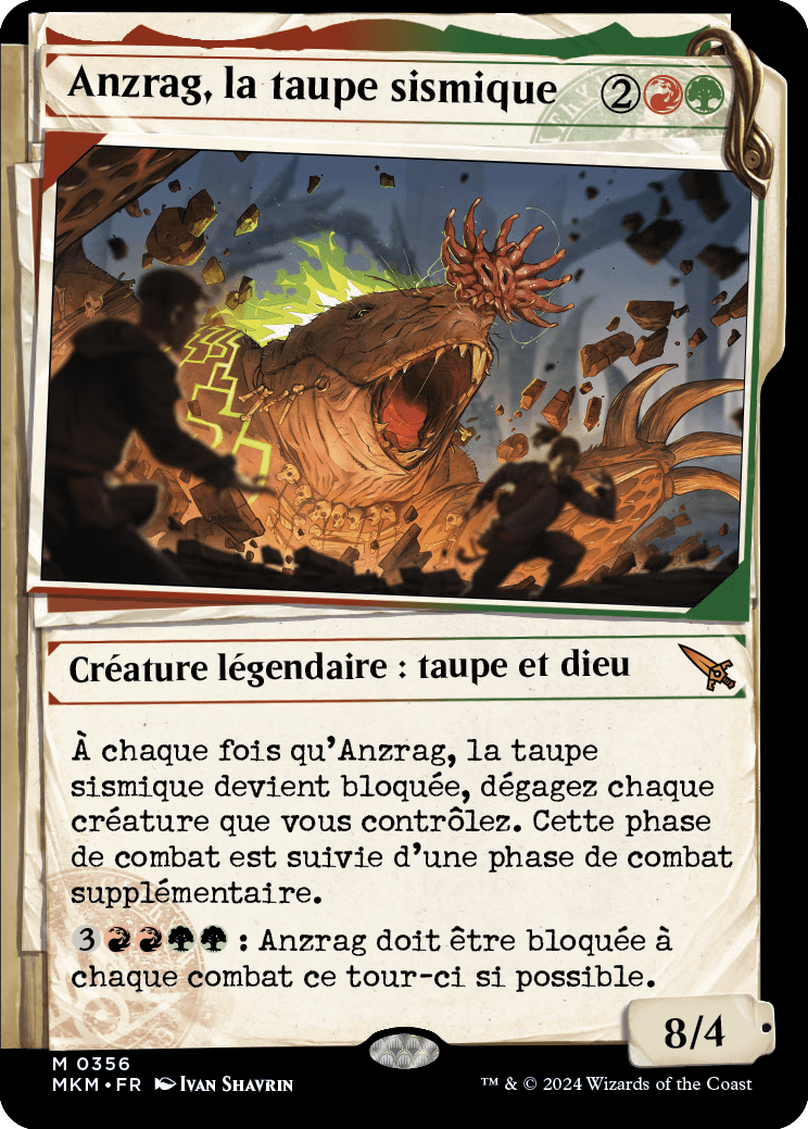 Anzrag, the Quake-Mole