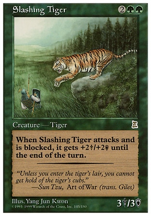 Slashing Tiger