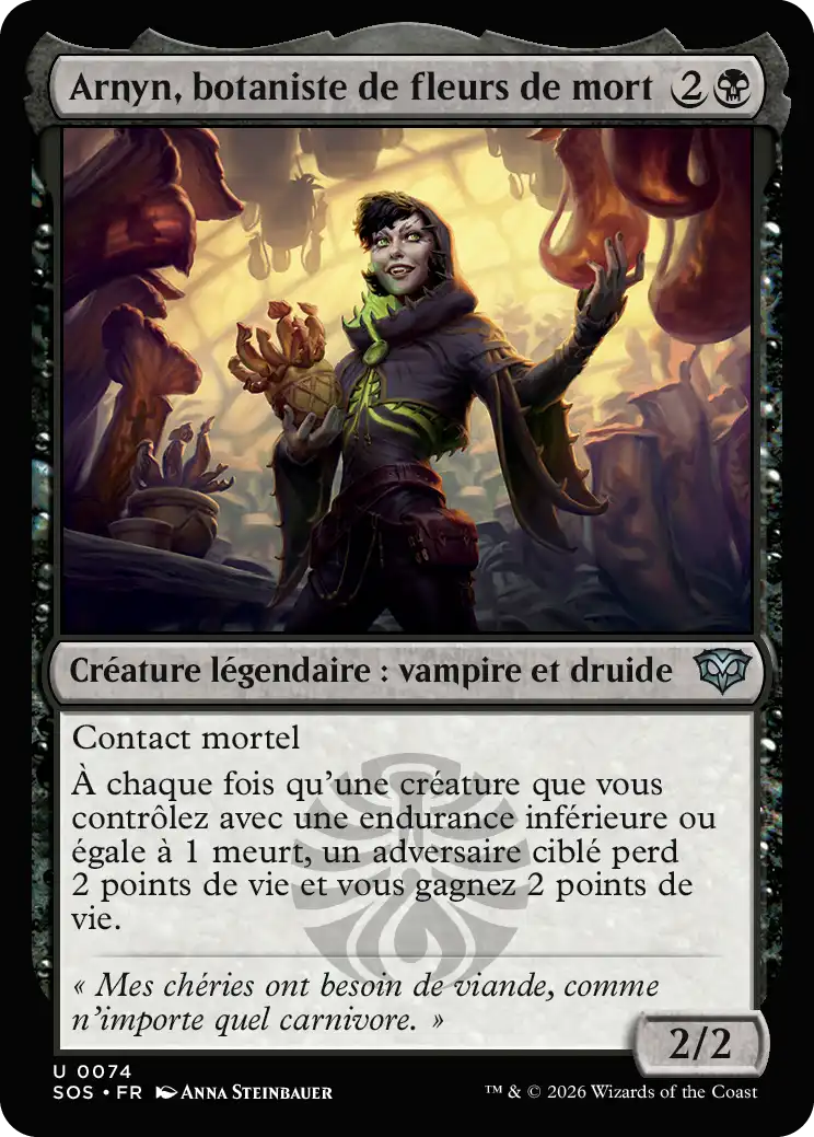 Arnyn, Deathbloom Botanist