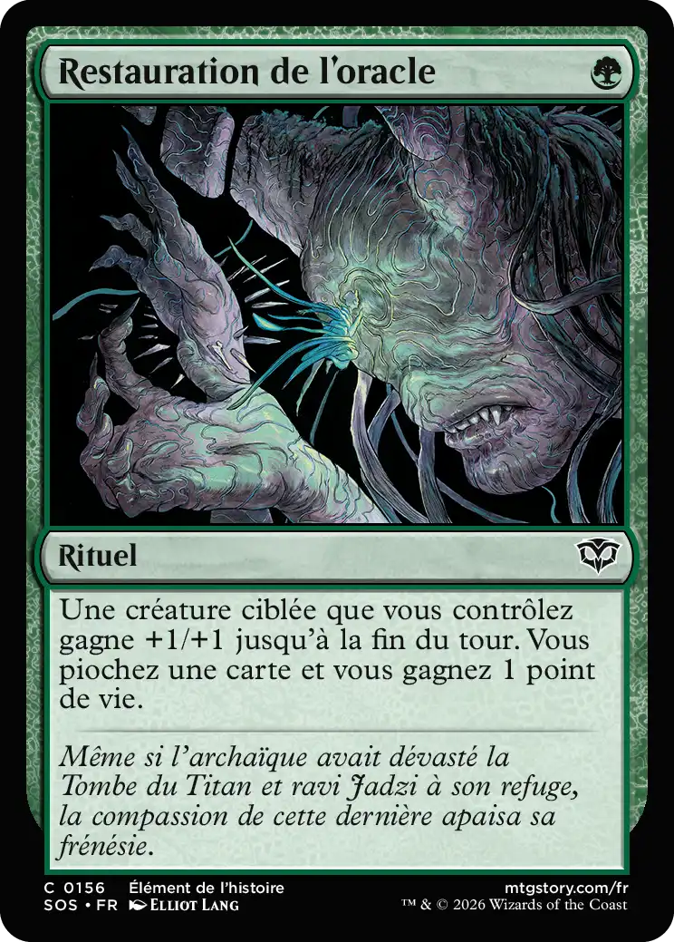 Oracle's Restoration