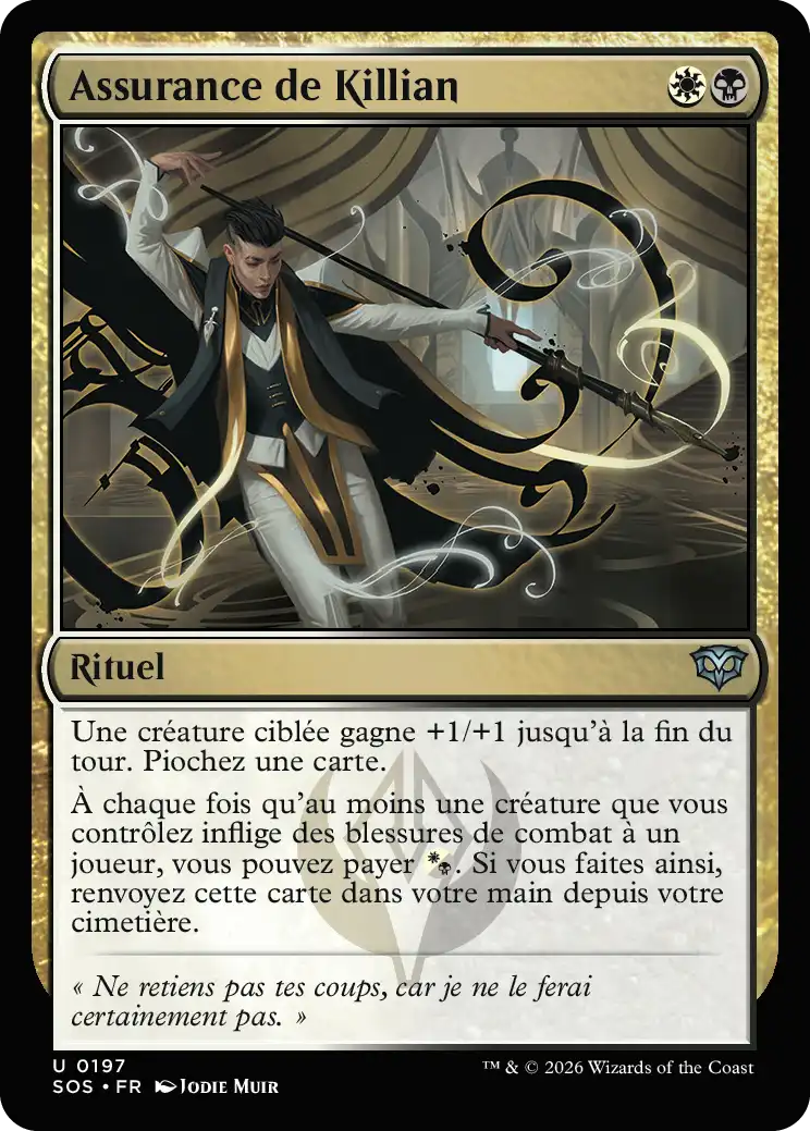 Killian's Confidence