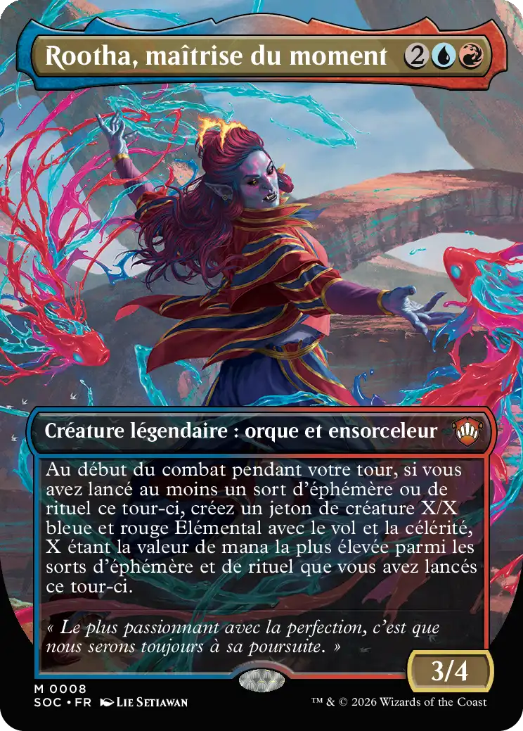 Rootha, Mastering the Moment