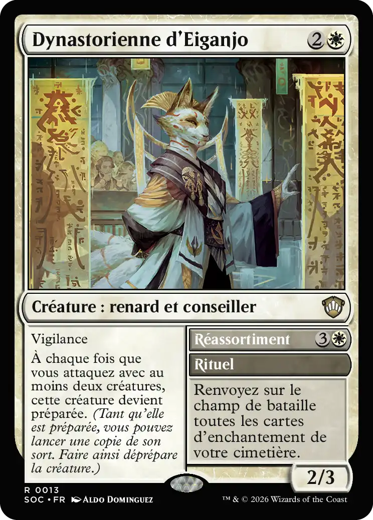 Eiganjo Dynastorian / Replenish