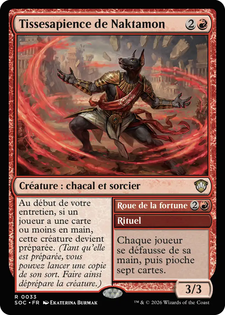 Naktamun Lorespinner /Wheel of Fortune