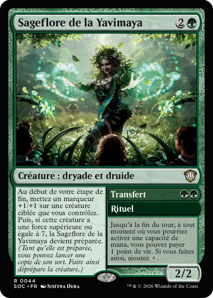 Yavimaya Bloomsage /Channel