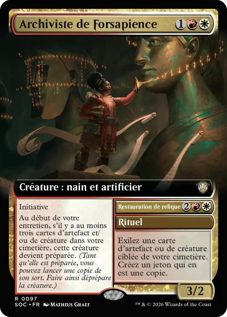 Lorehold Archivist /Restore Relic