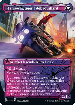 Flamewar, Brash Veteran