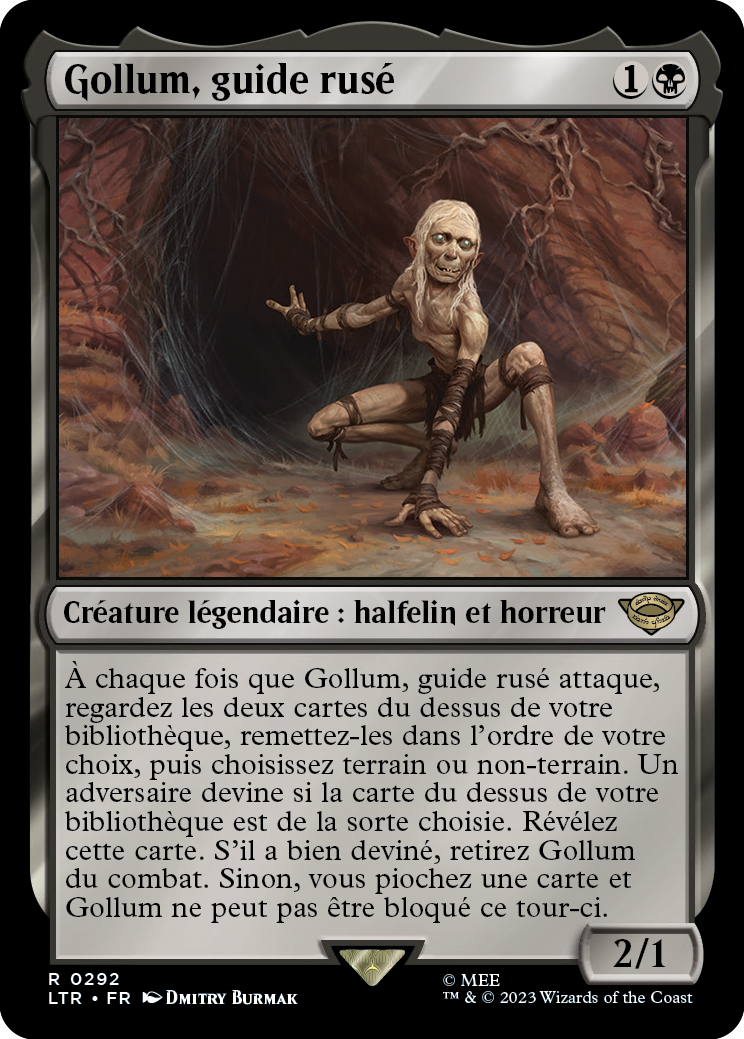 Gollum, Scheming Guide