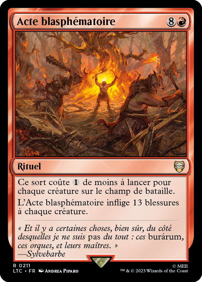 Blasphemous Act