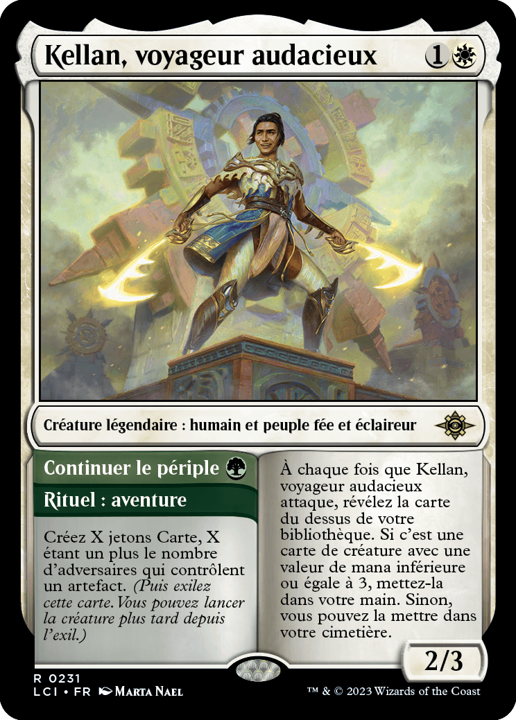 Kellan, Daring Traveler