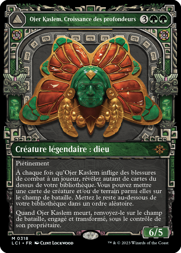 Ojer Kaslem, Deepest Growth