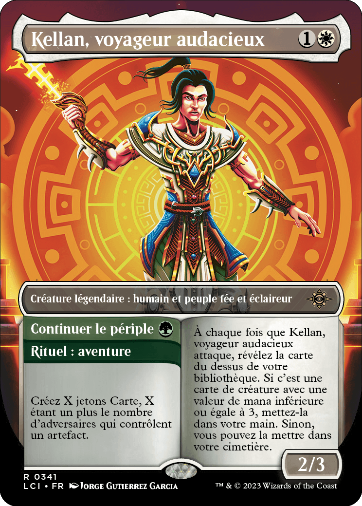 Kellan, Daring Traveler