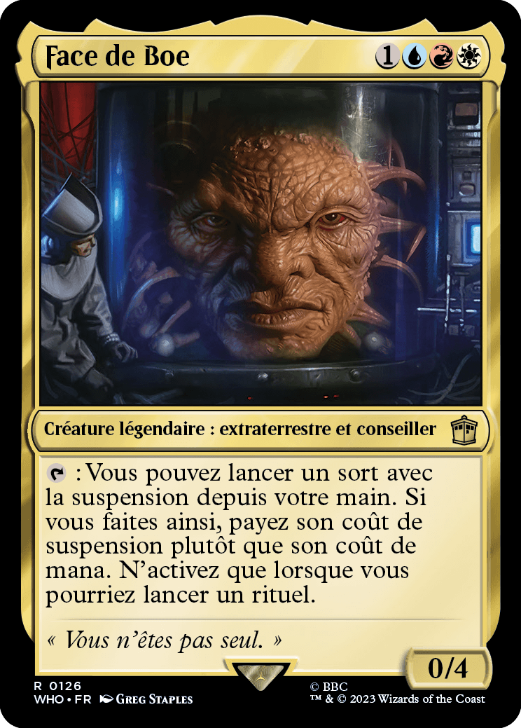 The Face of Boe