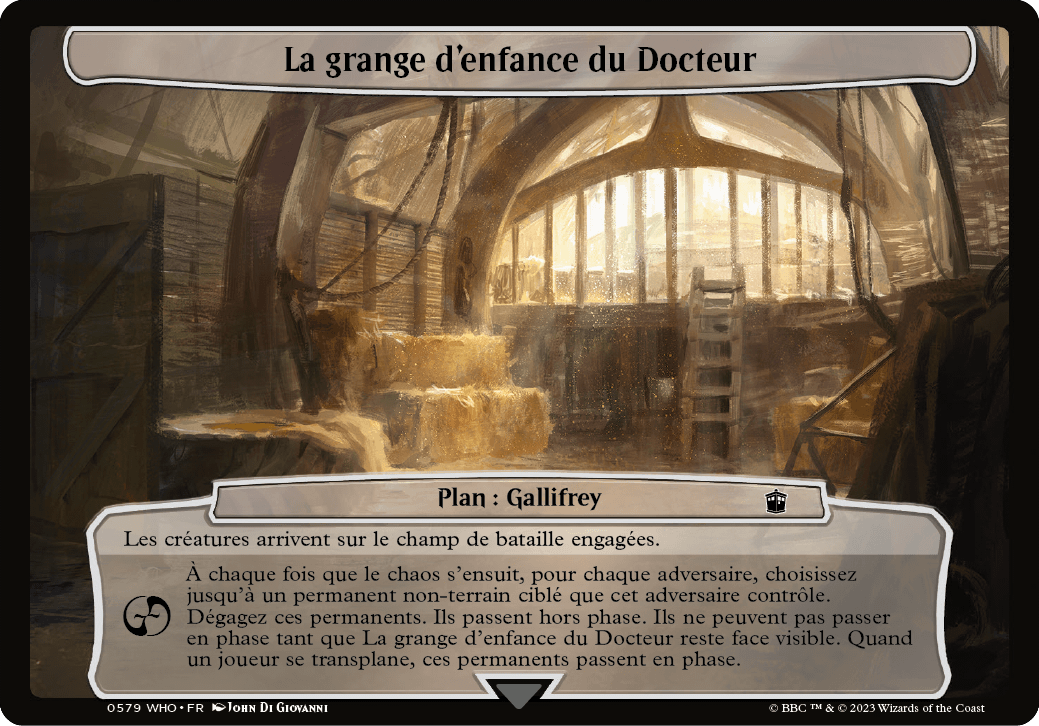 The Doctor's Childhood Barn