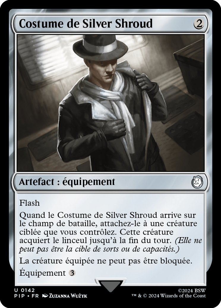 Silver Shroud Costume