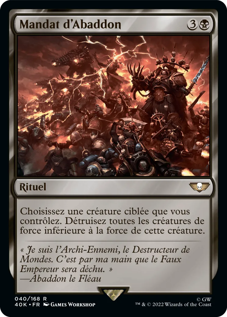 Mandate of Abaddon
